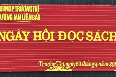 Ngày Hội đọc sách – Trường mầm non Liên Bảo