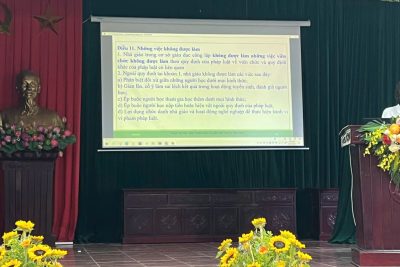 Bồi dưỡng, tập huấn lý luận chính trị hè năm 2025