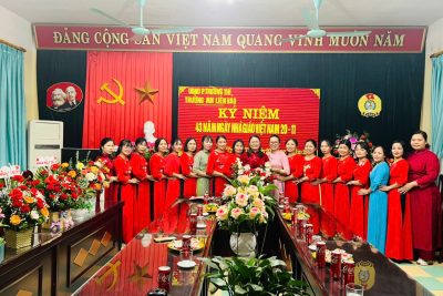 Đồng chí Nguyễn Minh Thắng – Bí thư Đảng ủy, Chủ tịch HĐND thăm, chúc mừng Trường mầm non Liên Bảo nhân kỷ niệm 43 năm Ngày Nhà giáo Việt Nam 20/11