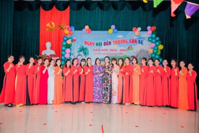 Trường Mầm non Liên Bảo tưng bừng chào đón năm học mới 2022-2023