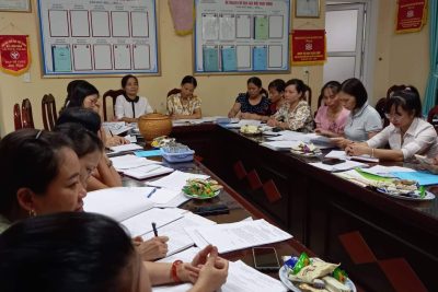 Trường Mầm non Liên Bảo tập huấn chuyên đề “Tổ chức hoạt động giáo dục STEAM theo định hướng phát triển chương trình giáo dục mầm non phù hợp với trẻ và điều kiện thực tế của địa phương”