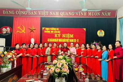 KỶ NIỆM 43 NĂM NGÀY NHÀ GIÁO VIỆT NAM 20/11 TRƯỜNG MẦM NON LIÊN BẢO