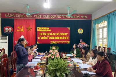 Thực hiện công văn số 299/SGDĐT-GDMN ngày 20/02/2023. Về việc Tổ chức khảo sát việc thực hiện chuyên đề “Xây dựng trường mầm non lấy trẻ làm trung tâm”